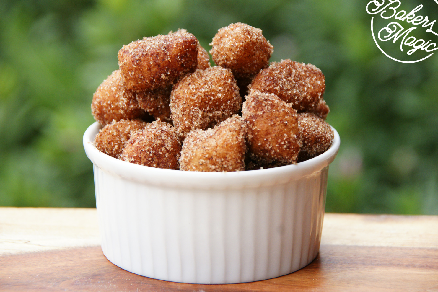 Delicious with a dusting of cinnamon sugar