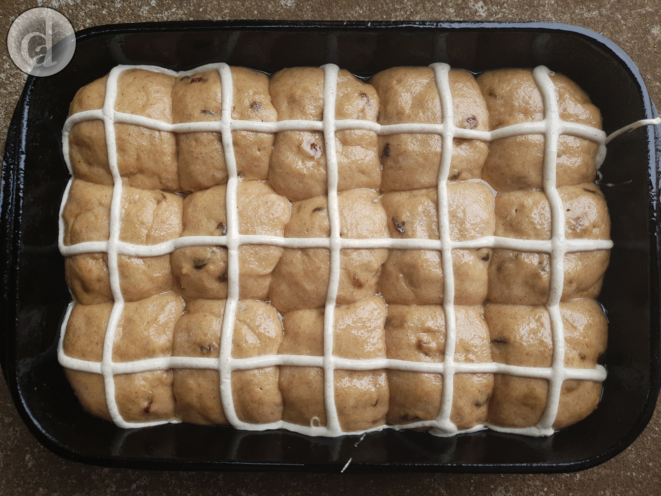 Ready for baking