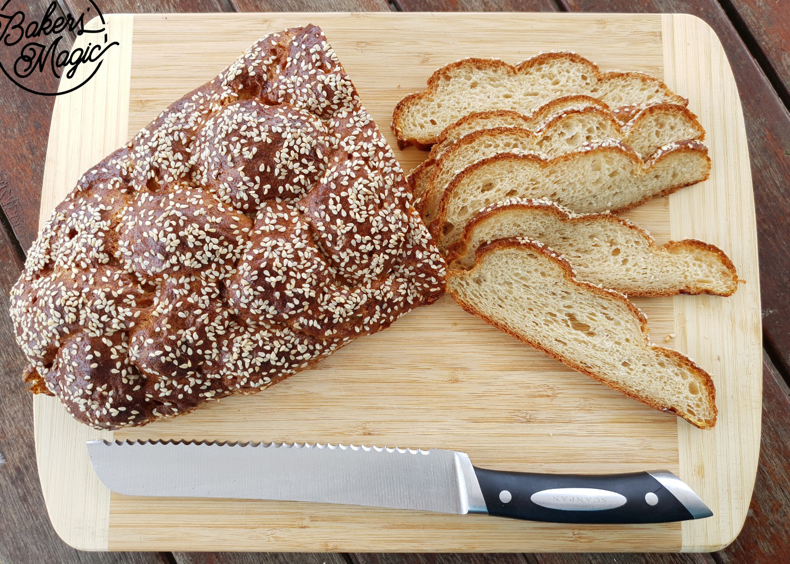 Thinly slicing to make sensational crackers