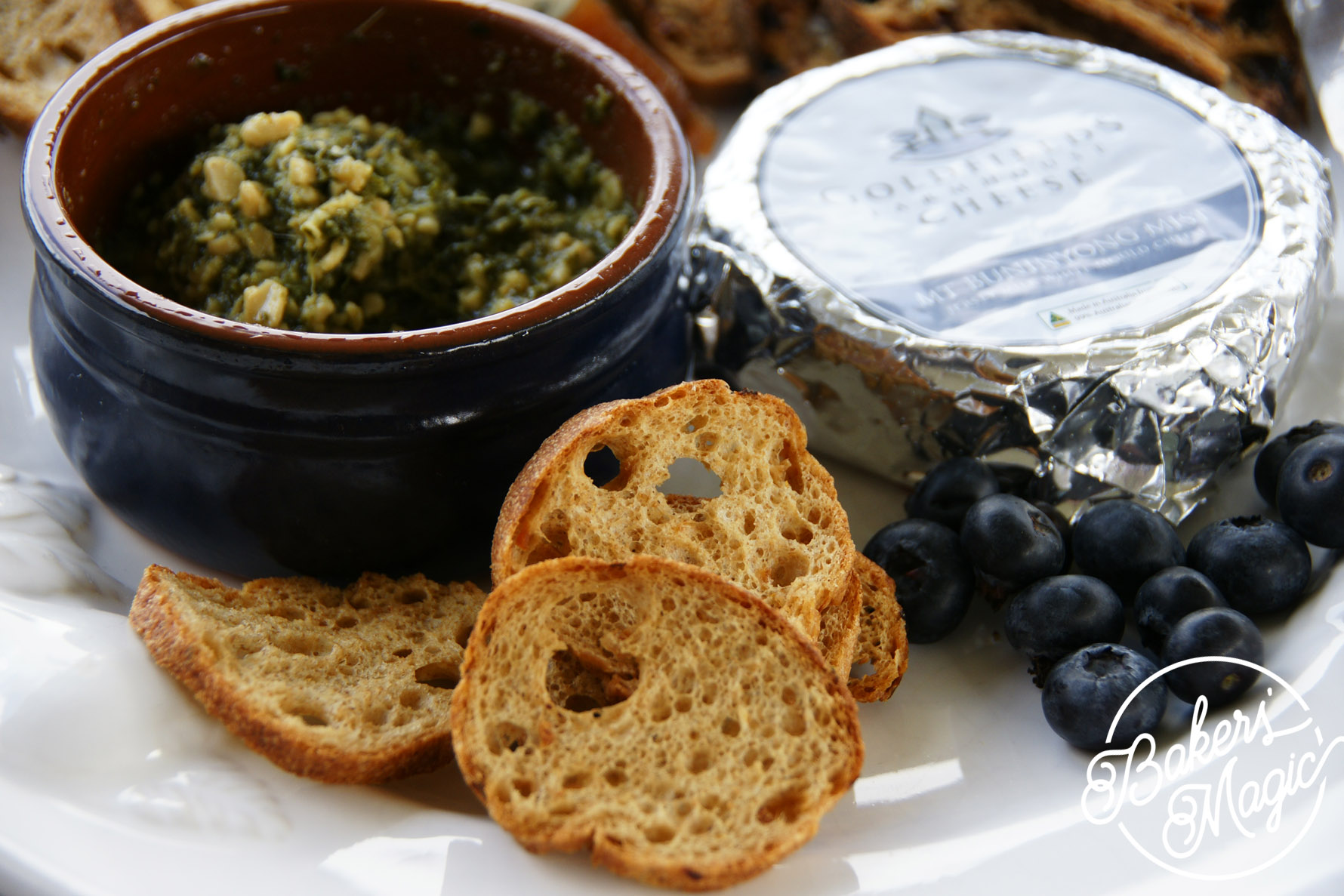 or with a bit of pesto