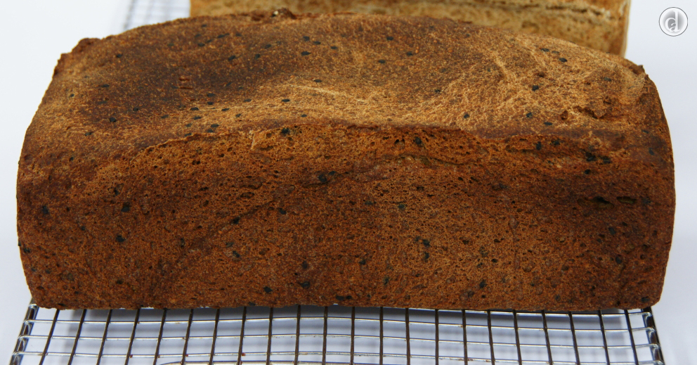 Chia & Black Sesame Grain free bread